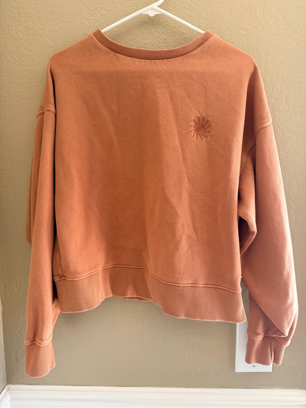 Roxy Women's camel Crewneck Sweatshirt